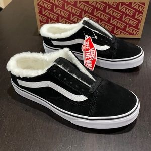 Vans Old Skool Mule Suede Sherpa